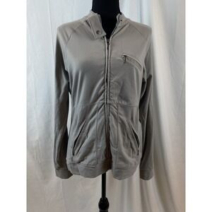 Athleta Salutation Gray  Jacket Women's Size Large‎